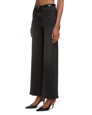 Le Slim Palazzo High Rise Jeans in Starship