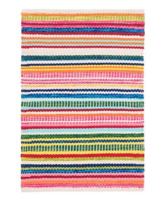 Dash Albert by Annie Selke DA1087 Bright Stripe Indoor/Outdoor Area Rug, 4'0"x6'0"