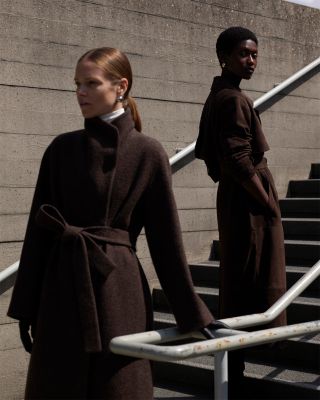 Morgan Funnel Neck Coat