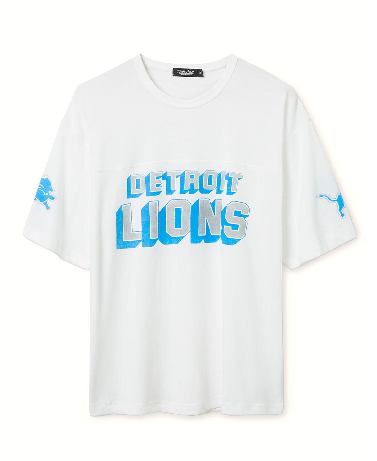Junk Food Clothing Unisex Nfl Detroit Lions Halfback Jersey Tee