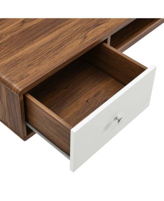 Transmit 60" Wall Mount Wood Office Desk