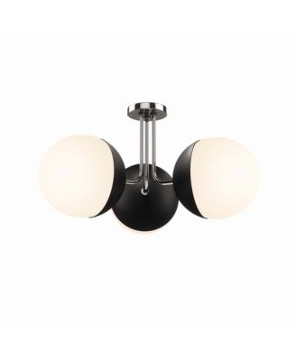 Stellar 3-Light Semi-Flush Ceiling Light