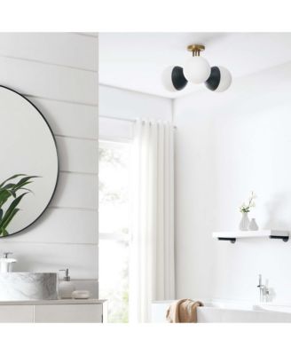 Stellar 3-Light Semi-Flush Ceiling Light