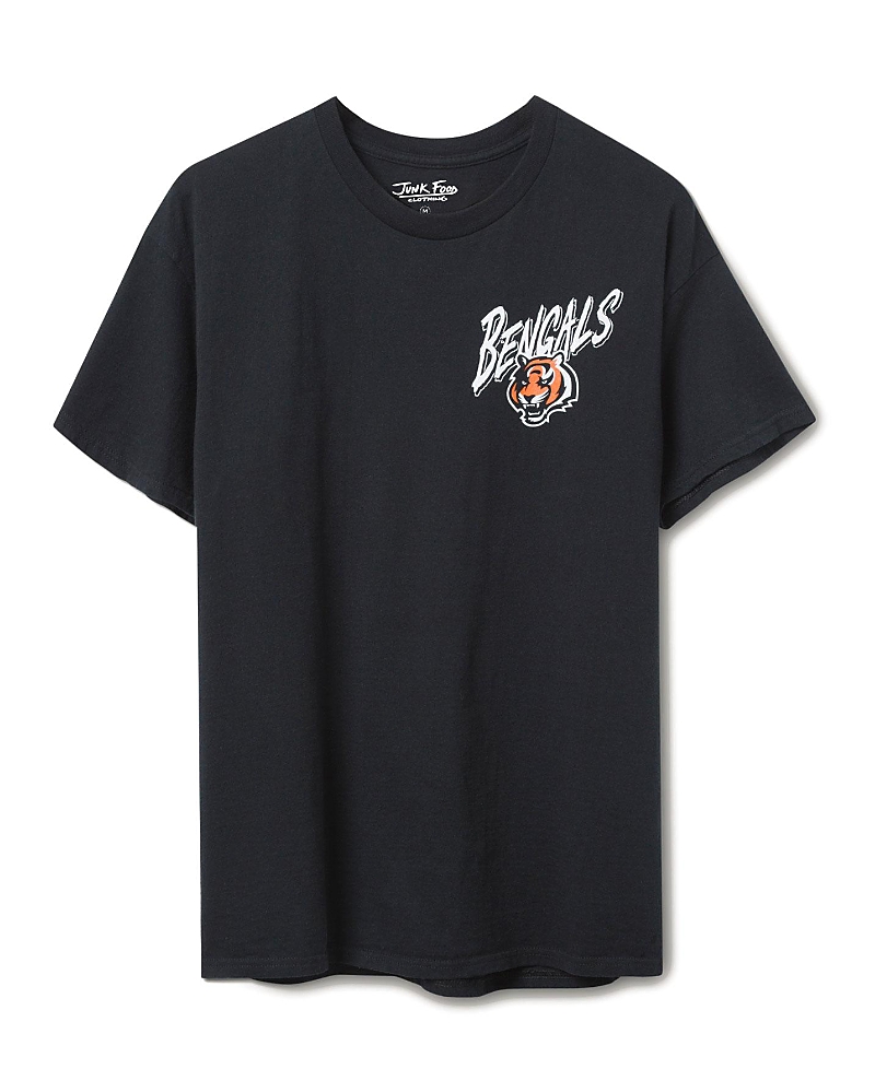 Junk Food Clothing Unisex Nfl Cincinnati Bengals Icon Flea Market Tee In Black