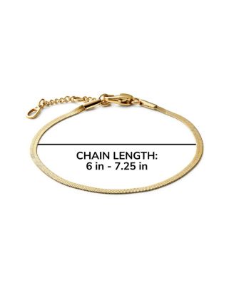 Stainless Steel Atlas Herringbone Bracelet