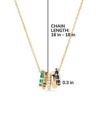  Solid Stella Charm Necklace