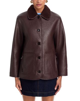 Luis Faux Leather Jacket