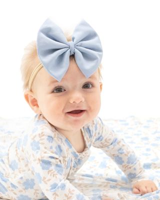 Girls' Floral Two-Way Ruffle Zipper Footie - Baby