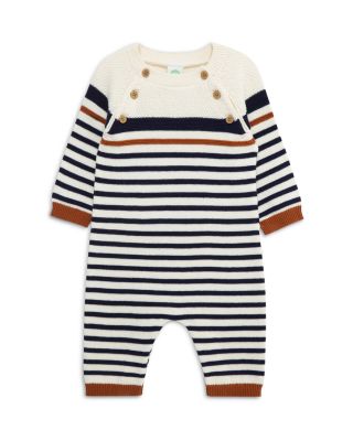 Boys' Block Stripe Coverall - Baby