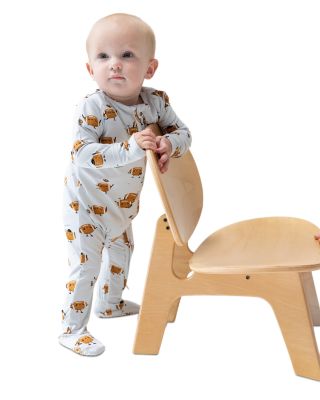 Girls' Playing Football Zipper Footie - Baby