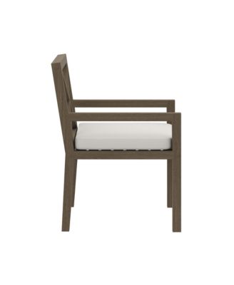 Northlake Outdoor Patio Teak Dining Armchair