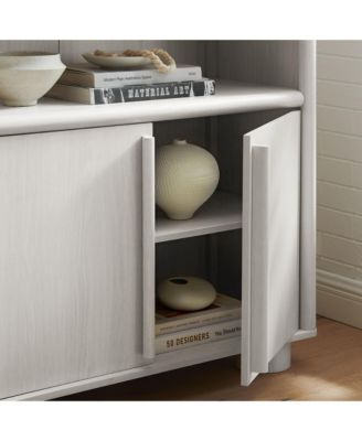 Bellamy Tall Arched Display Cabinet Bookcase