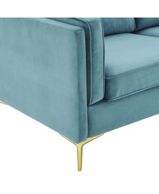  Kaiya Performance Velvet Sofa