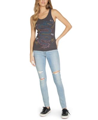 Esmerelda Vintage-like Dragon Tank Top