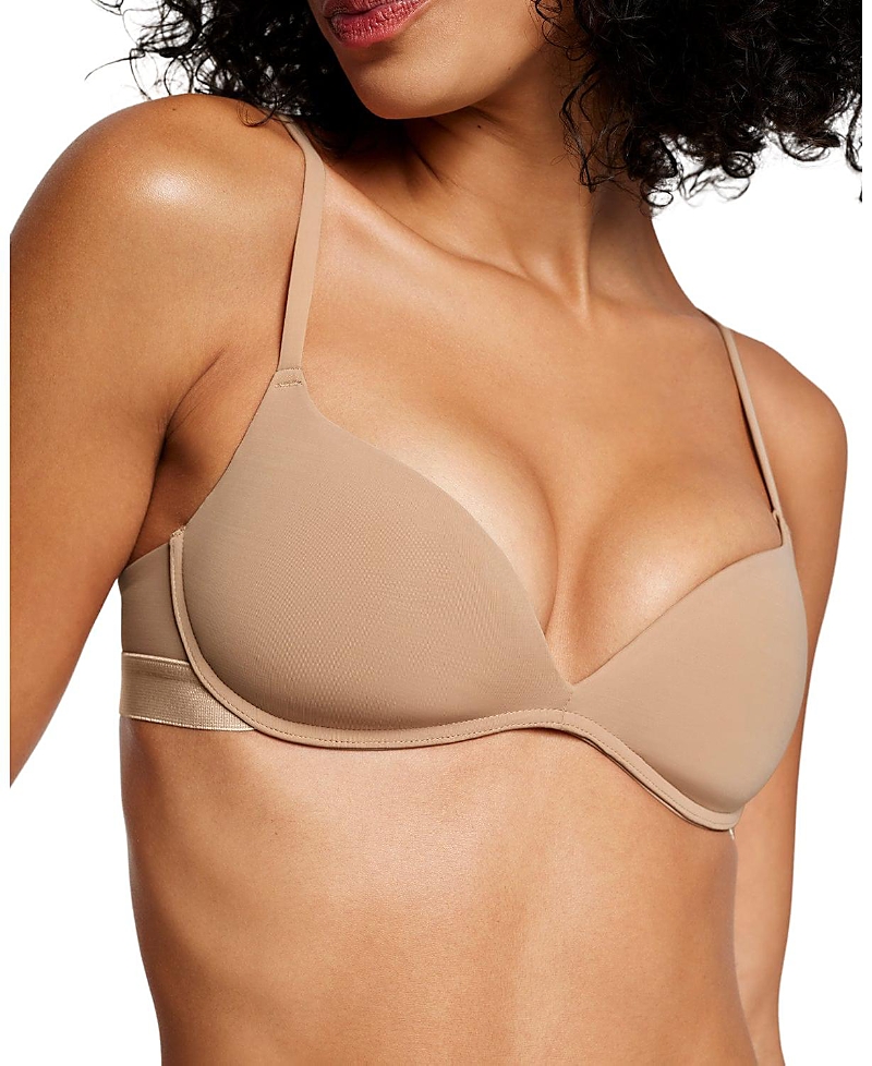 Pepper Zero-g Wirefree Lift Up Bra In Brown