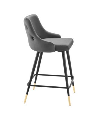 Adorn Performance Velvet Counter Stool