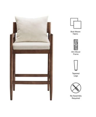 Remington Wood Bar Stool