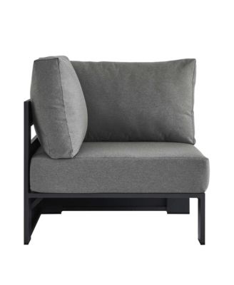 Tahoe Outdoor Patio Powder-Coated Aluminum Modular Corner Chair