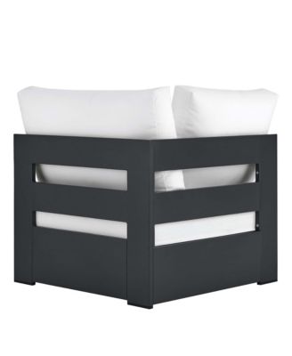 Tahoe Outdoor Patio Powder-Coated Aluminum Modular Corner Chair