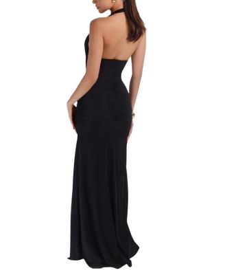 Jersey Cinched Maxi Dress