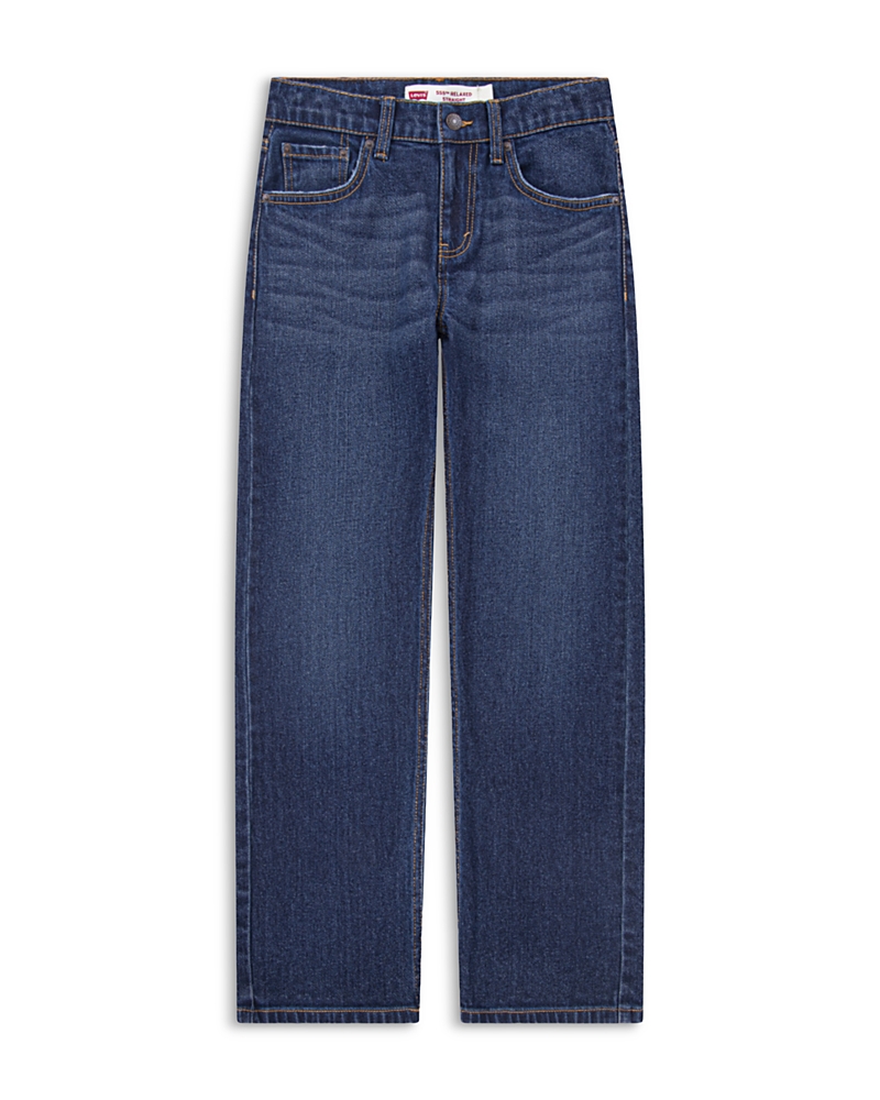 Levi's Boys' 555 Relaxed Straight Jeans - Big Kid In Blue