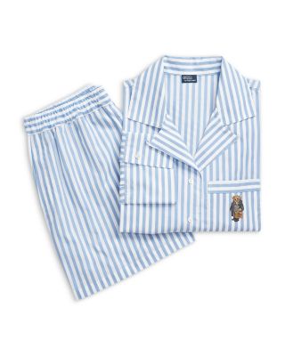 Cropped Shirt & Boxer Pajama Set - Exclusive