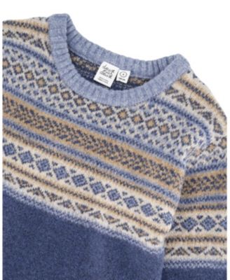 Boys' Norwegian Jacquard Knit Sweater - Little Kid, Big Kid
