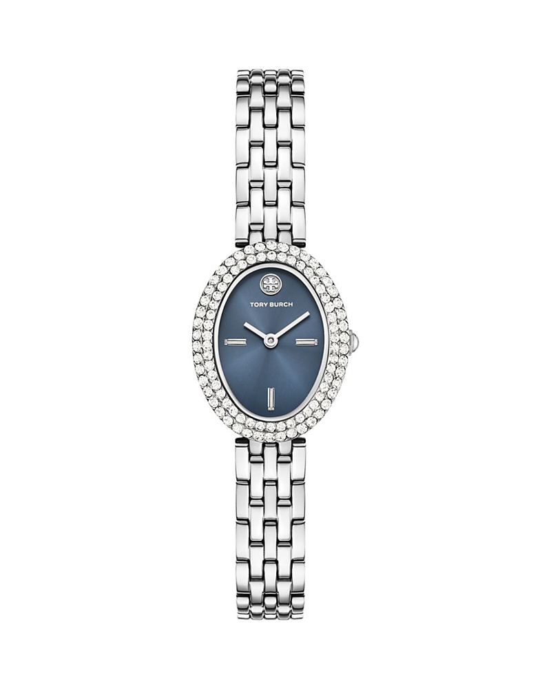 Tory Burch The Oval Watch, 22mm X 28mm In Multi