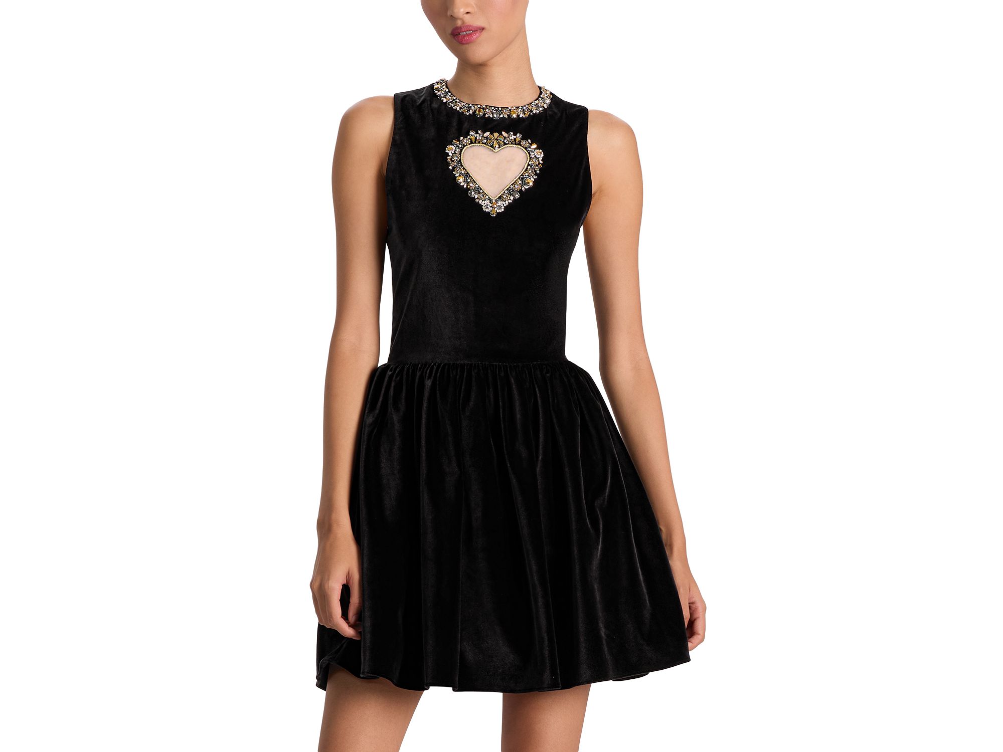 Ella Embellished Sleeveless Dress - Image 1