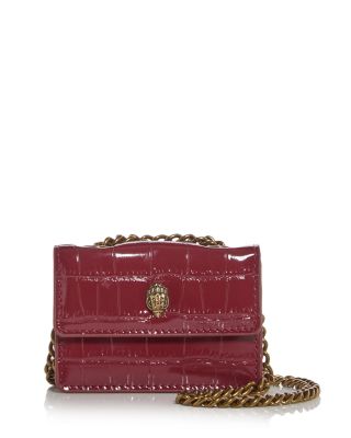 KURT GEIGER LONDON - Micro Kensington Embossed Crossbody Bag