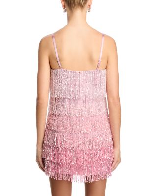 Ombr&amp;eacute; Fringe Dress - Exclusive