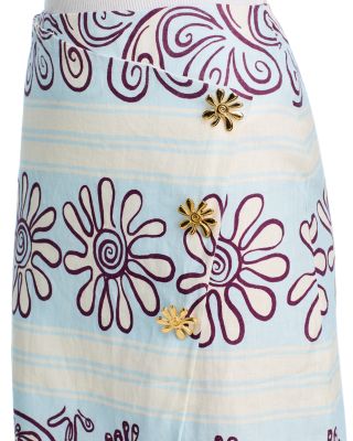 Pavia Mixed Print Skirt