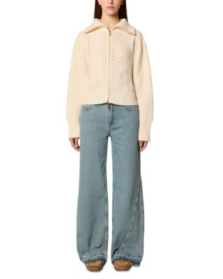 Mabino Zippered Sweater