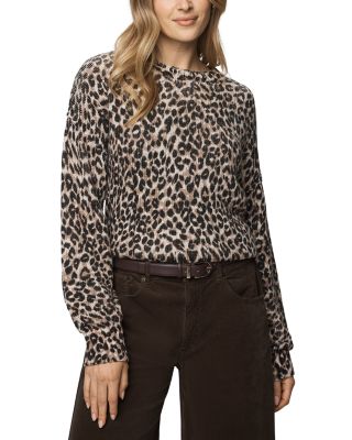 Delaney Leopard Print Sweater 