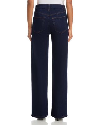 The Straight High Rise Trouser Jean in Rinse