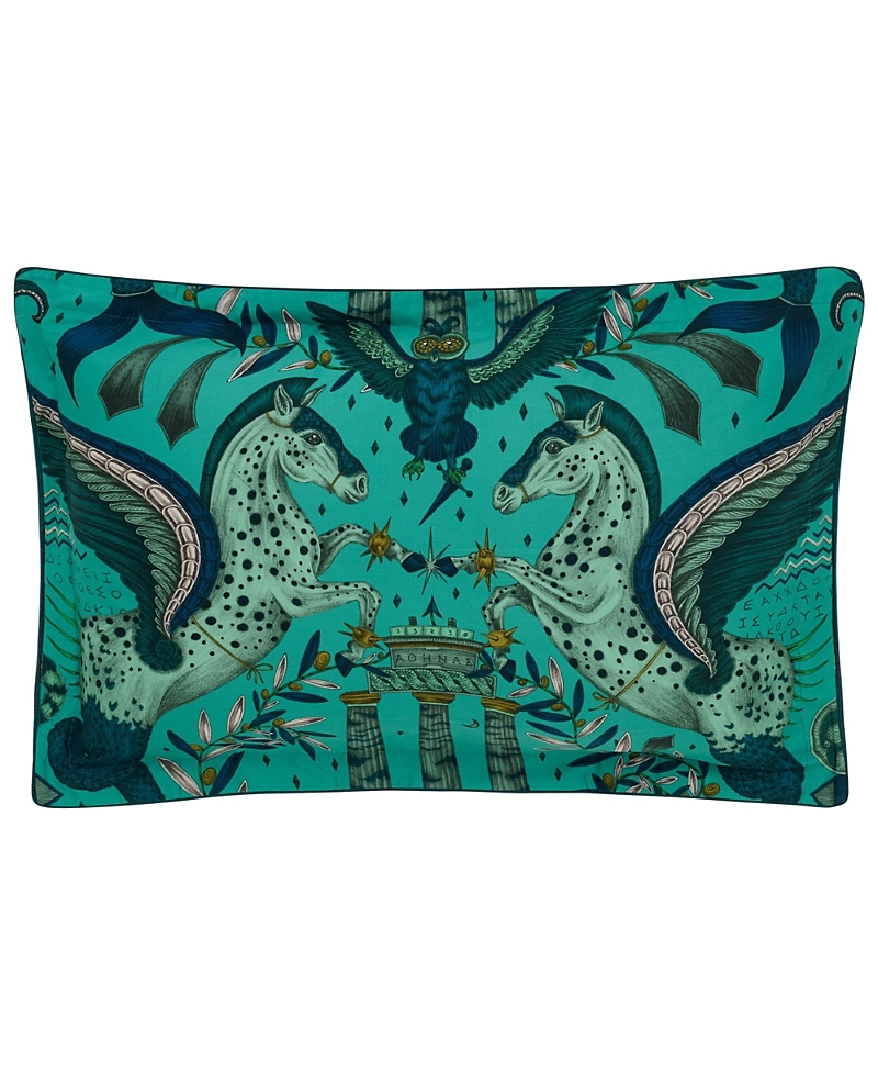 Emma J Shipley Odyssey Mythos Print 2-piece Sham Set, Standard In Green