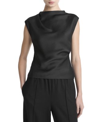 Vince Draped Cowlneck Top | Bloomingdale's