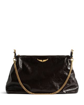 Jim Vintage Patent Shoulder Bag