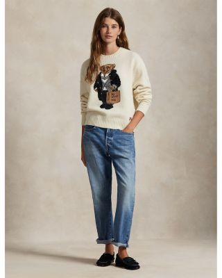 Polo Bear Wool Cashmere Crewneck Sweater - Exclusive
