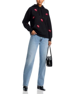 Embellished Lips Hoodie - Exclusive