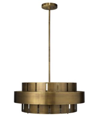 Orbit Steel 4-Light Chandelier