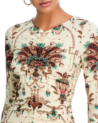 Maisy Ruched Midi Dress