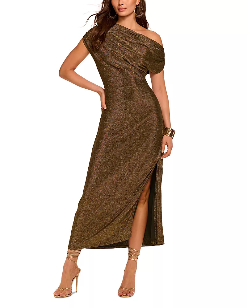 Ramy Brook Rocker Chet Metallic Dress