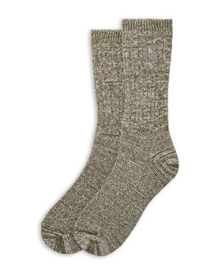 Trey Rib Knit Crew Socks