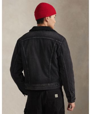 Relaxed Fleece Lined Trucker Jacket