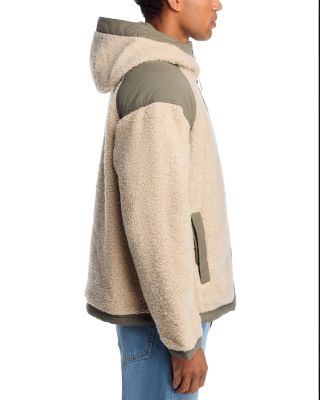 Alberni Reversible Fleece Bomber Jacket