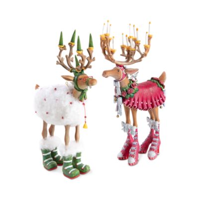 Patience Brewster Dash Away Blitzen Reindeer Figure