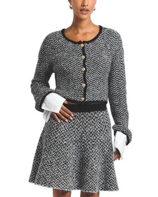 Imogen Herringbone Mini Skirt