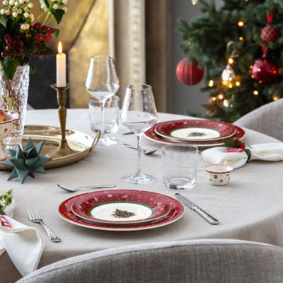 Toy&#39;s Delight Red Round Salad Plate