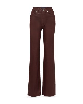 Crosbie High Rise Wide Leg  Jeans in Raisin